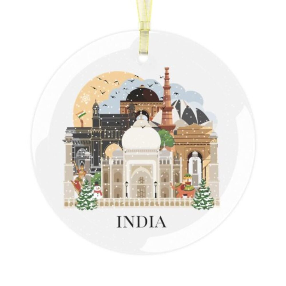 India Christmas ornament