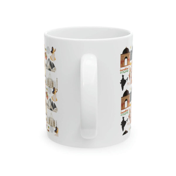 India pattern coffee mug
