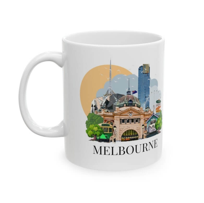 Melbourne Landmark Mug