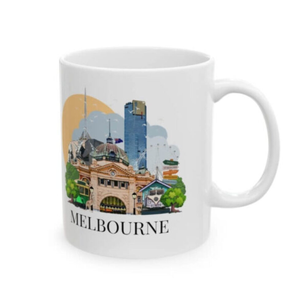 Melbourne Landmark Mug