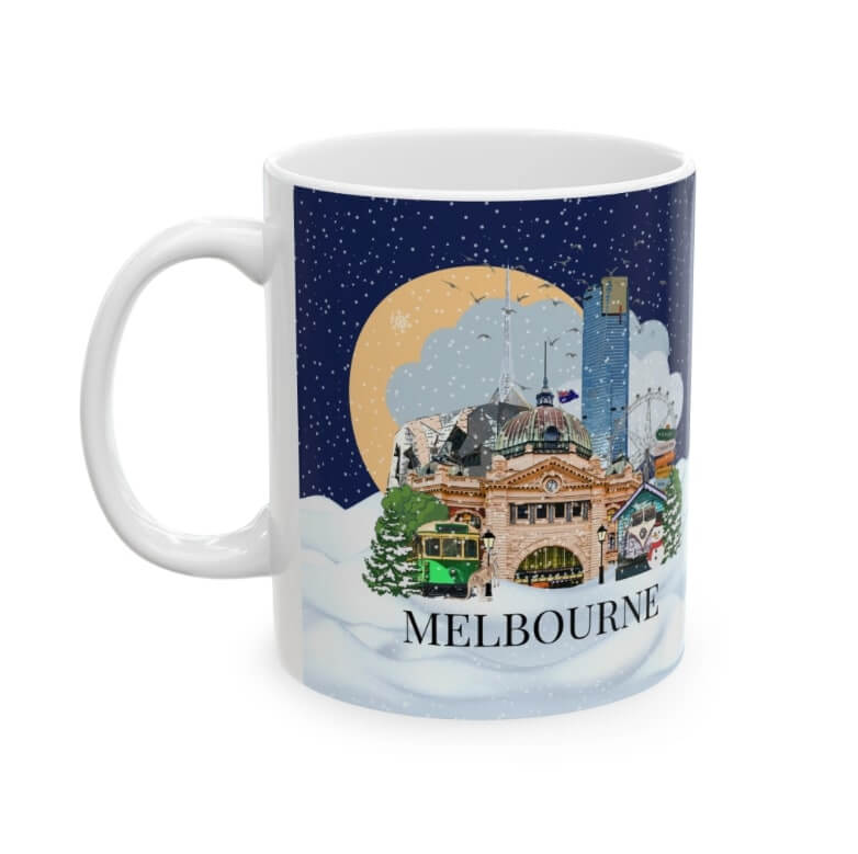 Melbourne Christmas Mug