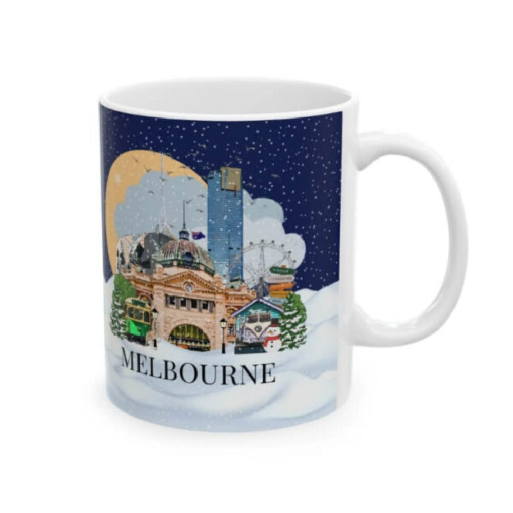 Melbourne Christmas Mug