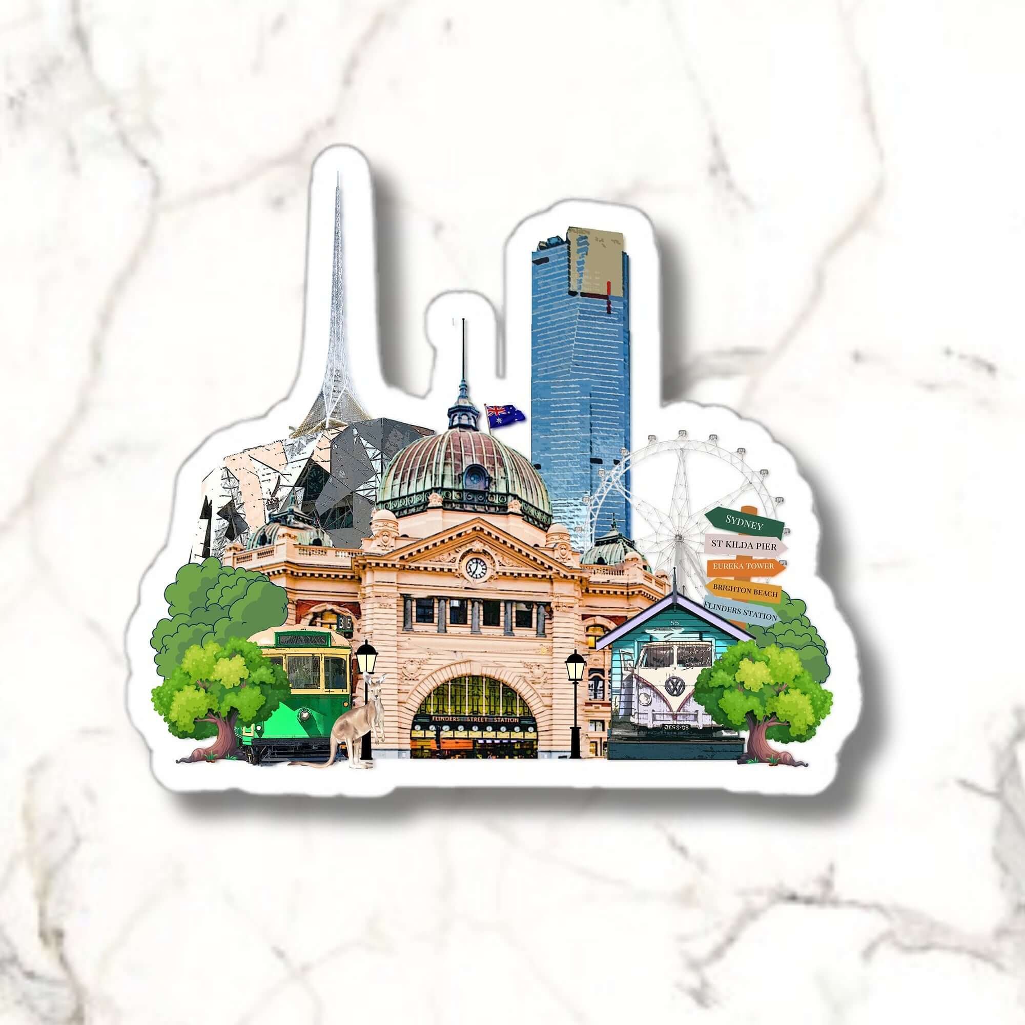 Melbourne Sticker