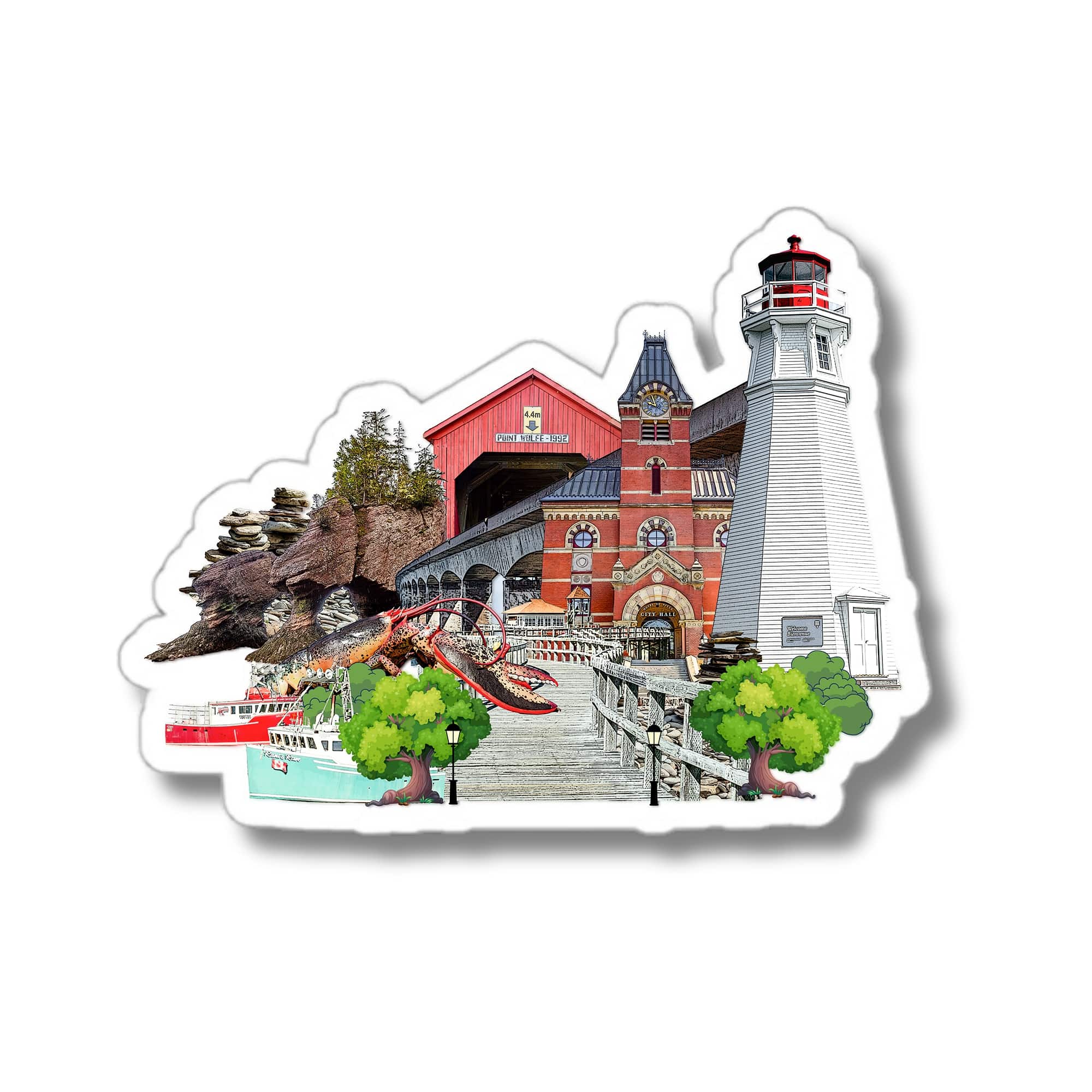 New Brunswick Sticker