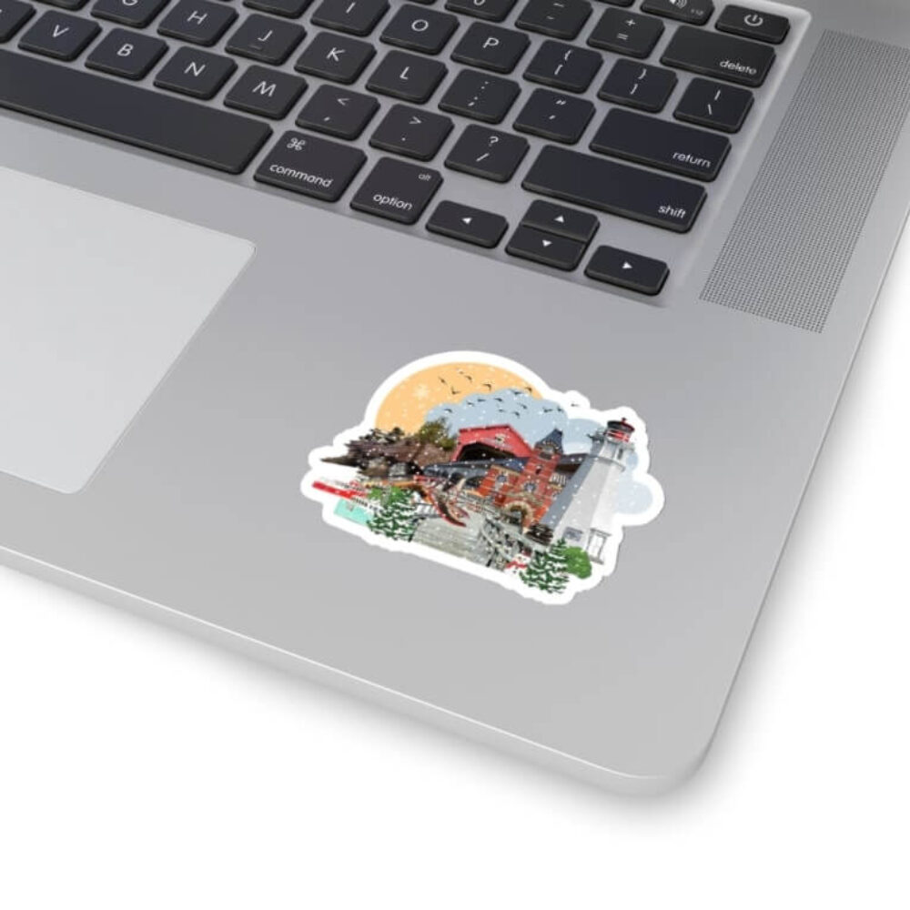 New Brunswick Landmark Sticker