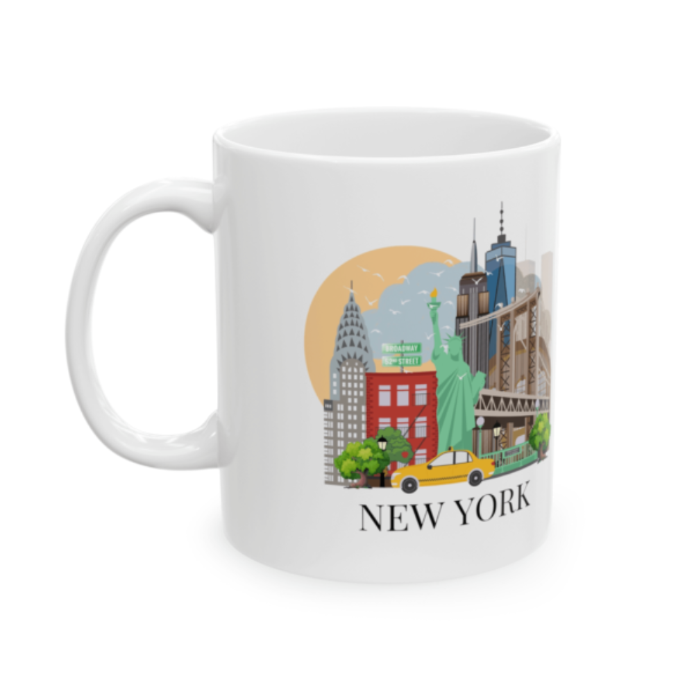 New York Landmark Mug