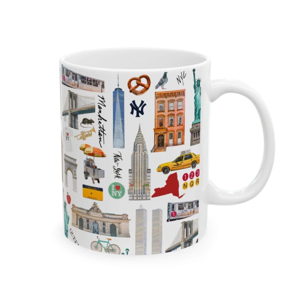 New York Pattern Coffee Mug