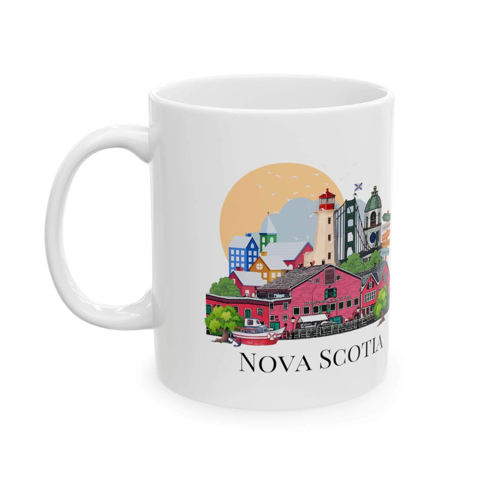 Nova Scotia Landmark Mug