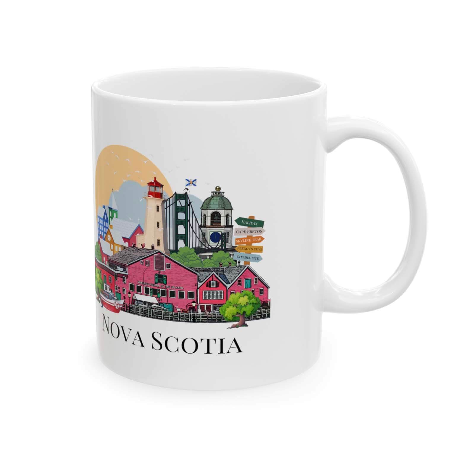 Nova Scotia Landmark Mug