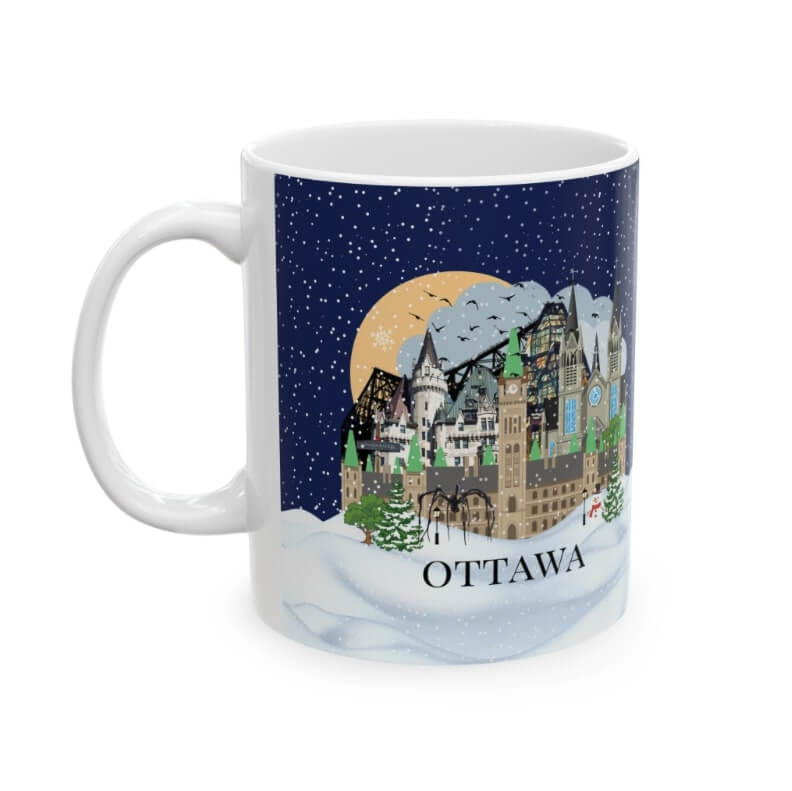 Ottawa Christmas Mug