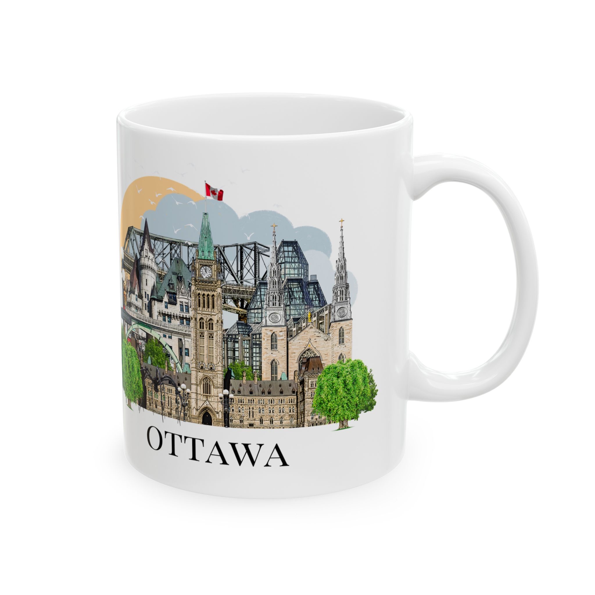 Ottawa coffee mug updated24 Ottawa Landmark Mug