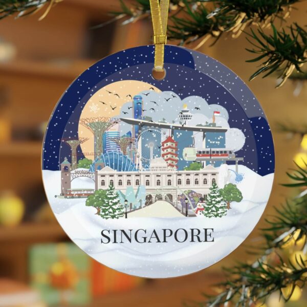 Singapore Christmas ornament