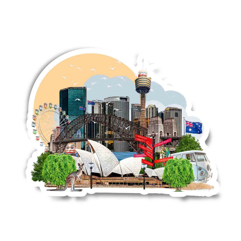 Sydney Landmark Sticker