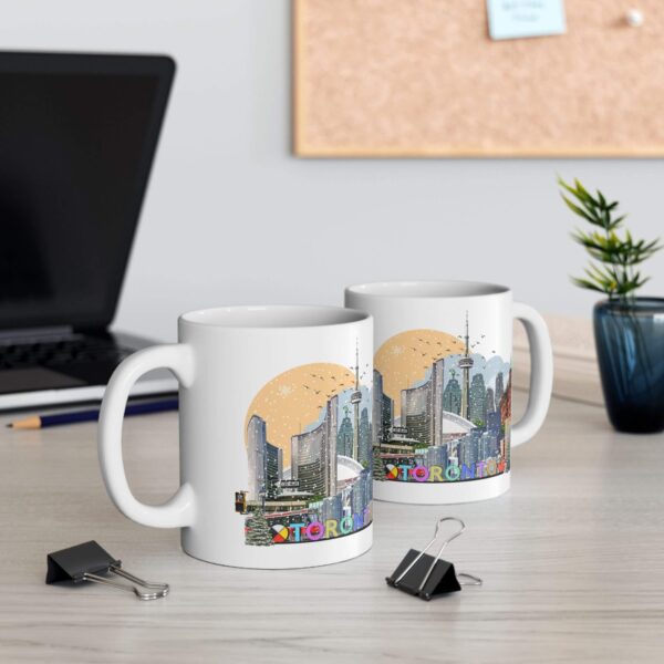 Toronto Christmas coffee mug