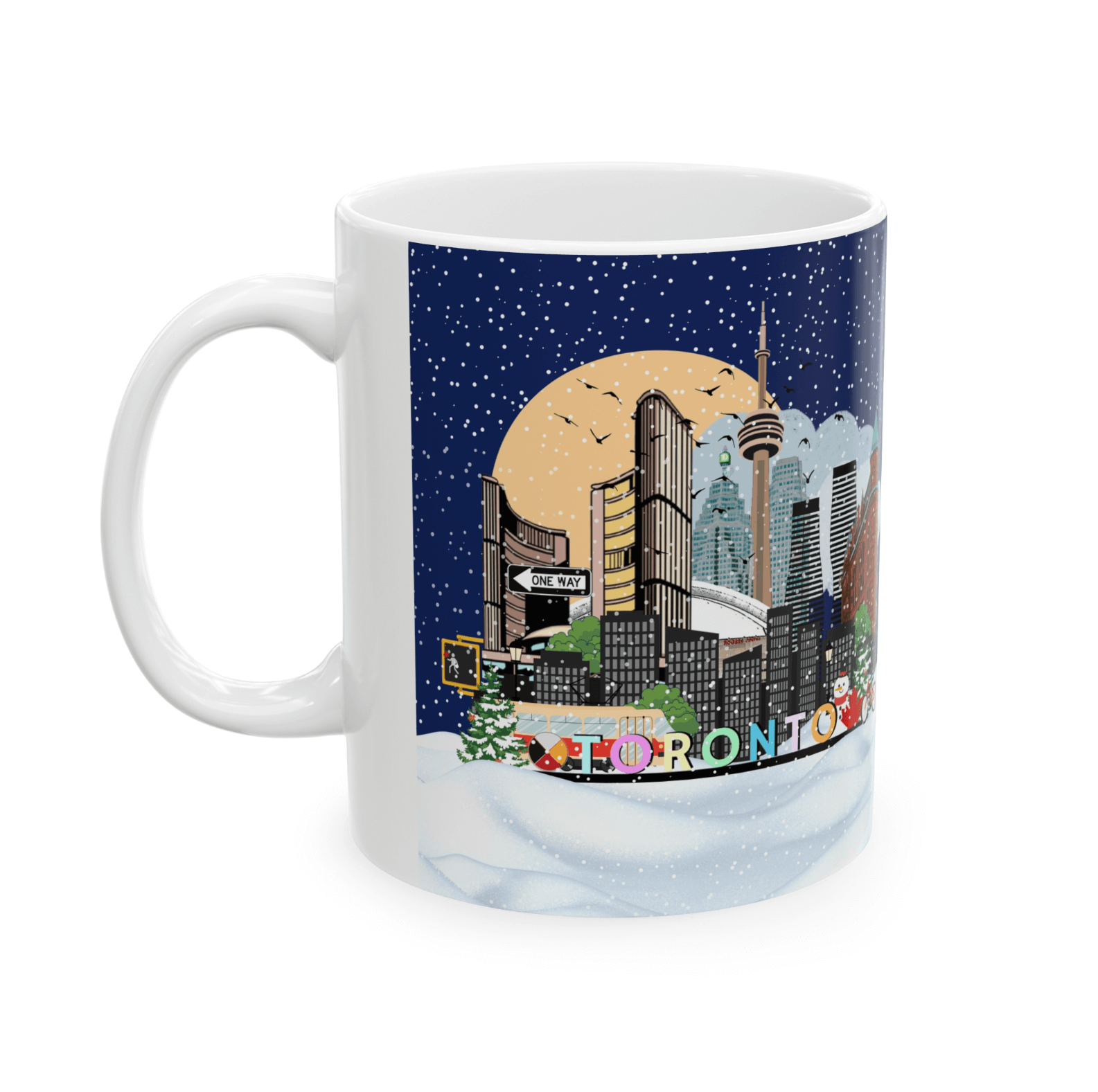 Toronto Christmas Landmarks Mug