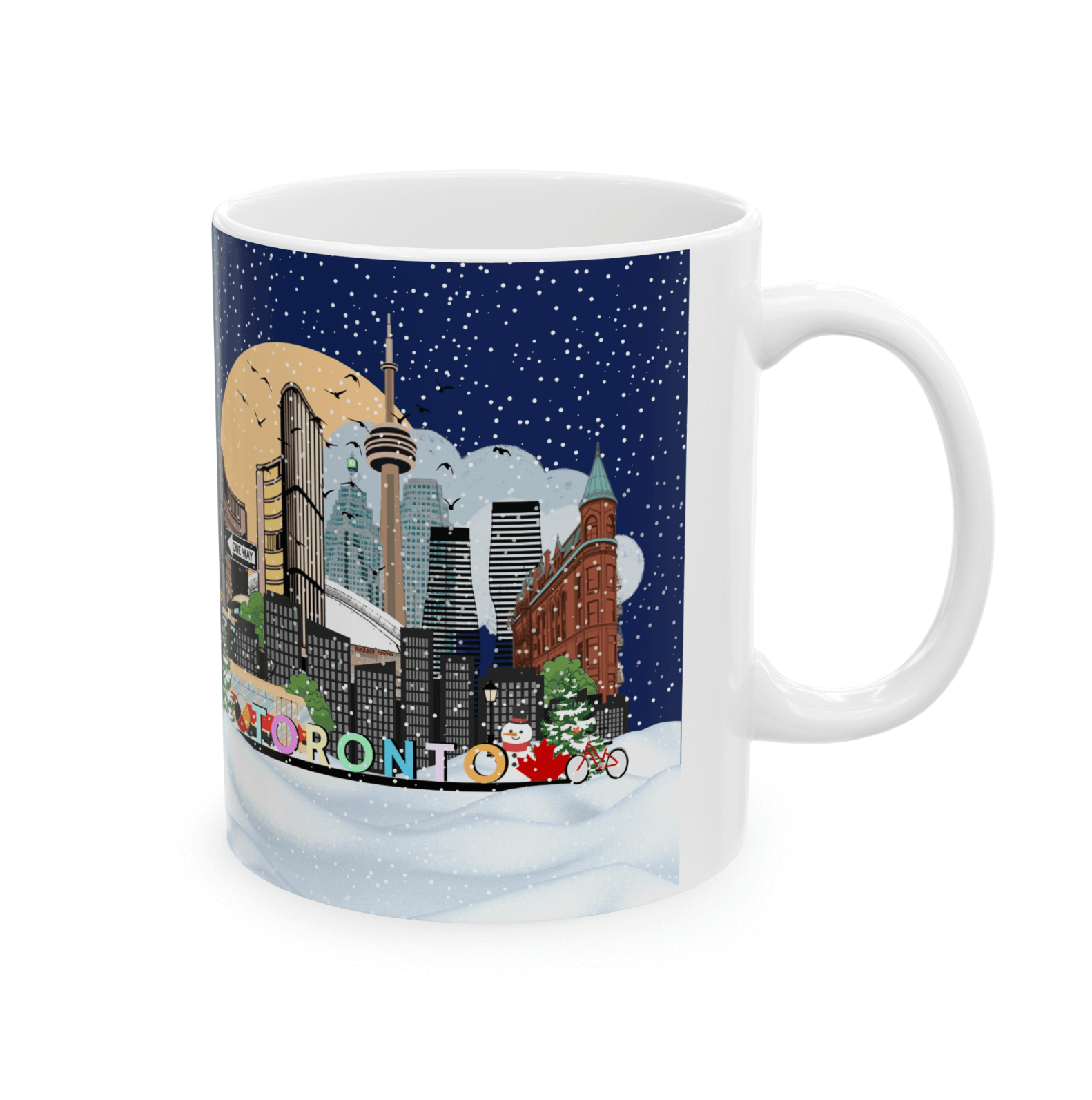 Toronto Christmas Landmarks Mug