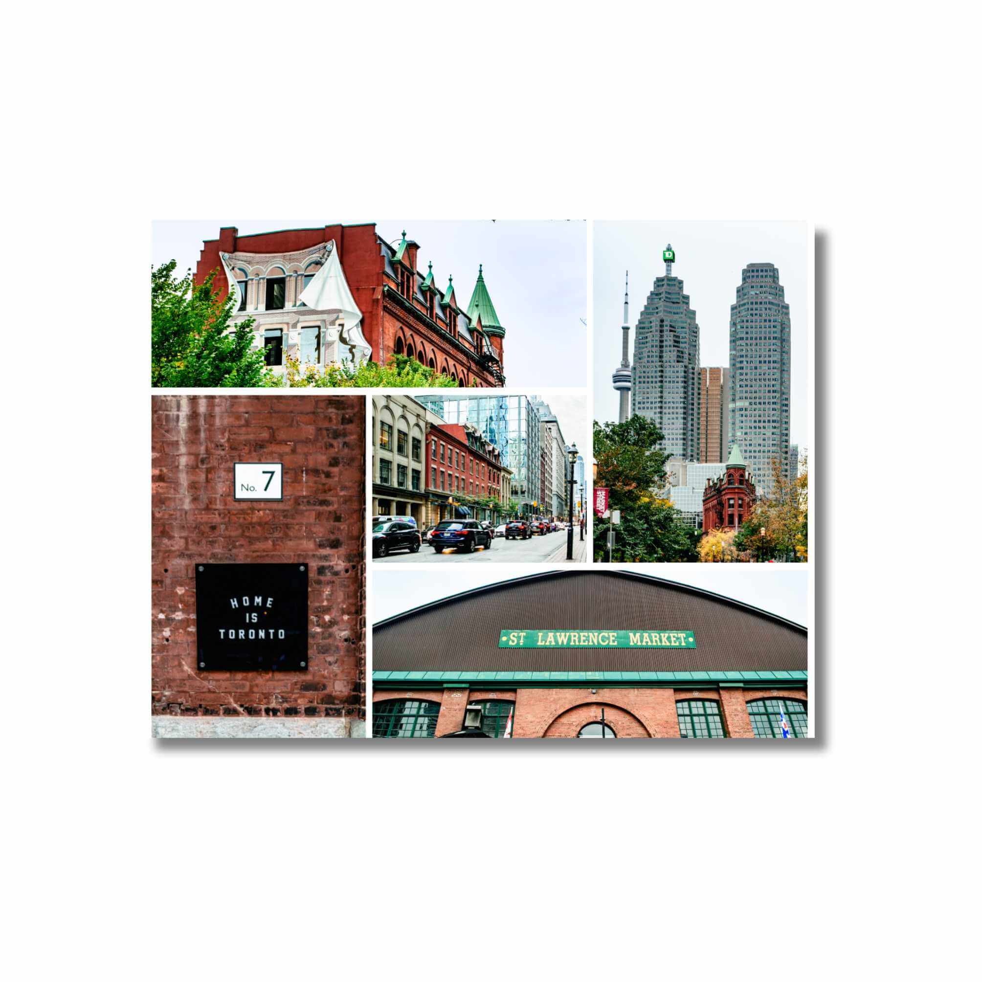 Toronto Photo Collage Postcard