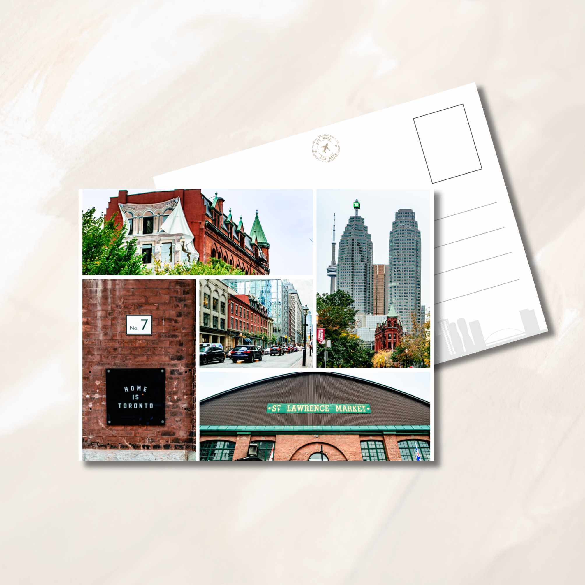 Toronto Photo Collage Postcard