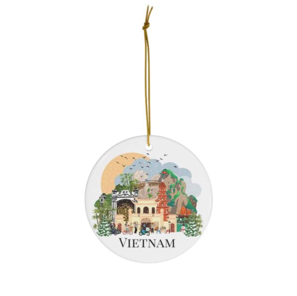 Colourful Vietnam Christmas ornament