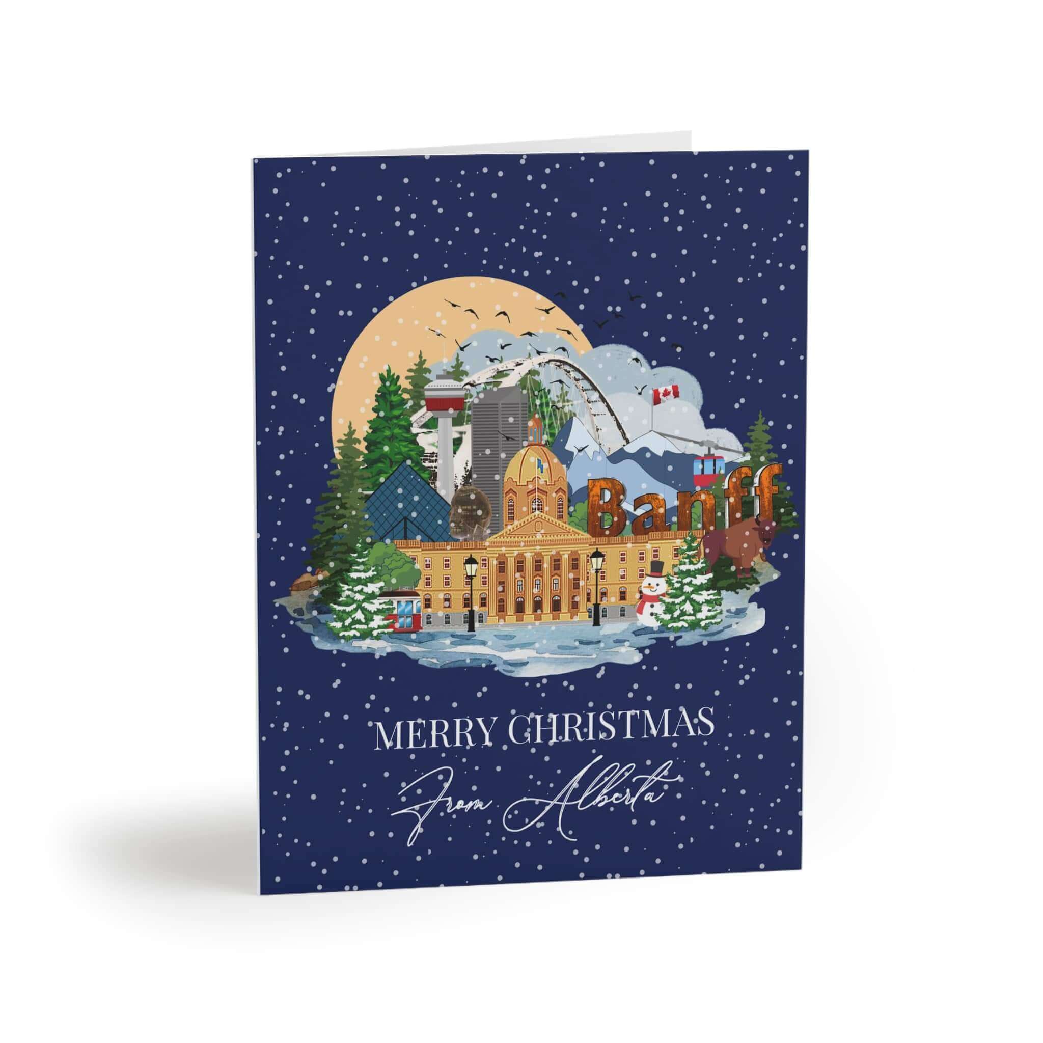 Alberta Greeting Card