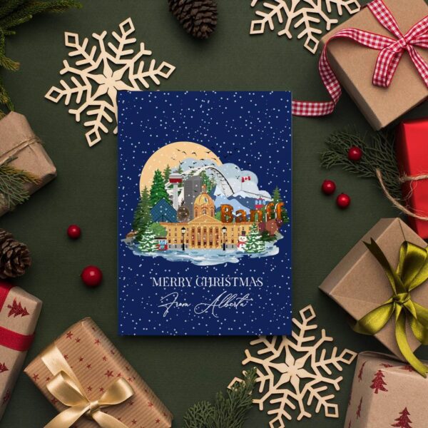 Alberta Christmas Greeting Card