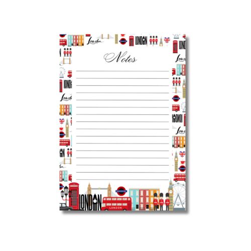 London notepad