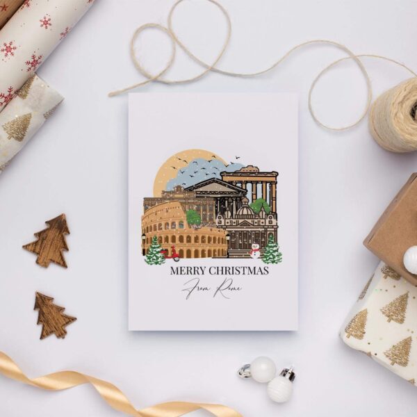 Rome Christmas Greeting Card