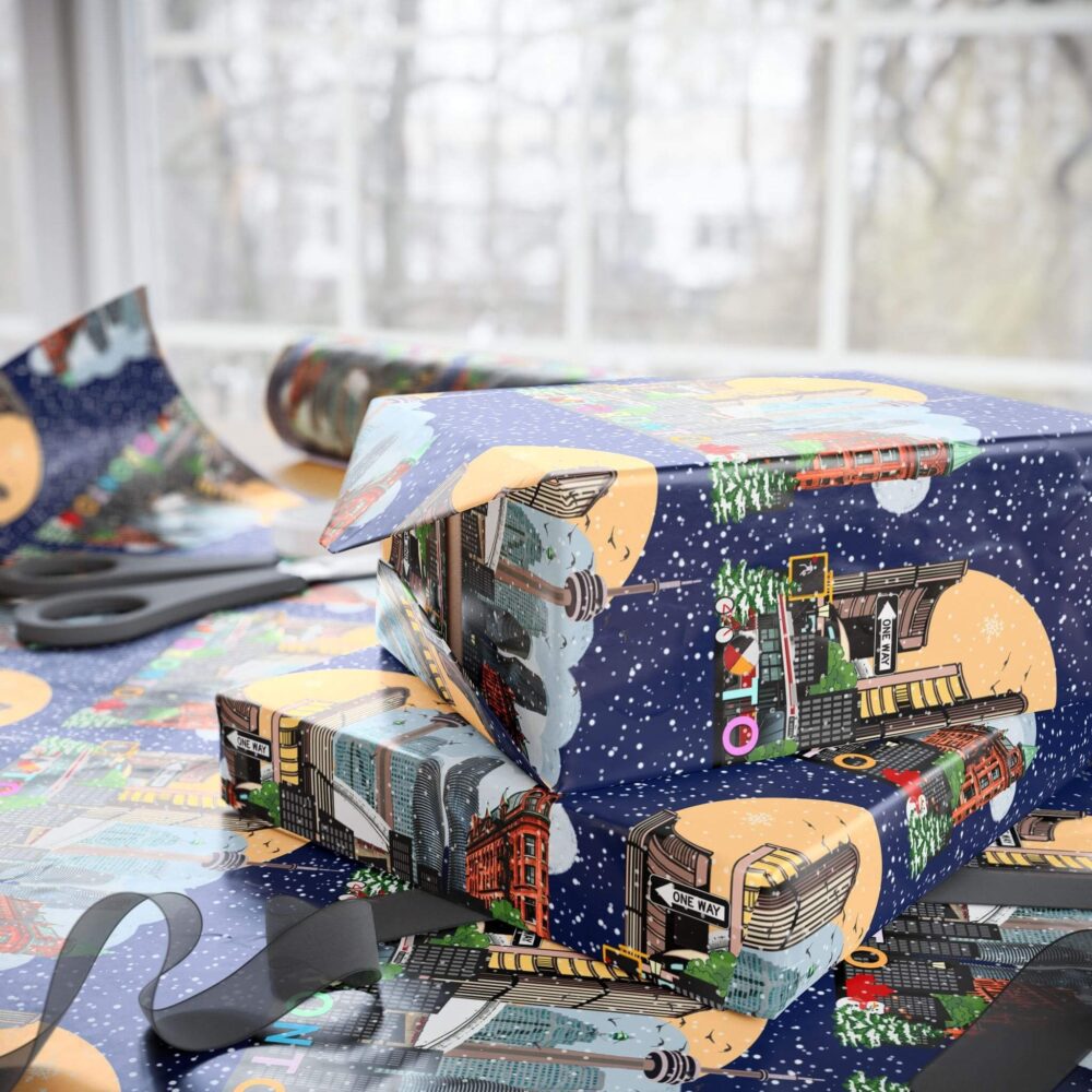 Toronto Christmas Wrapping Paper