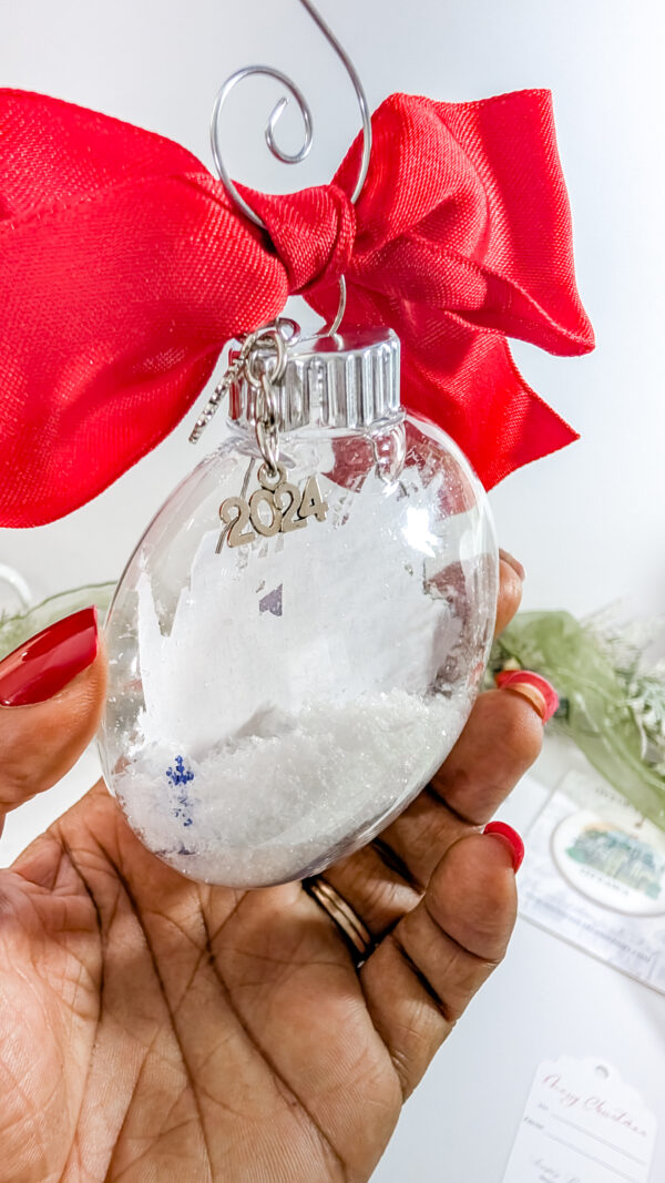 Ottawa Christmas Floating Snow ornament - Image 3