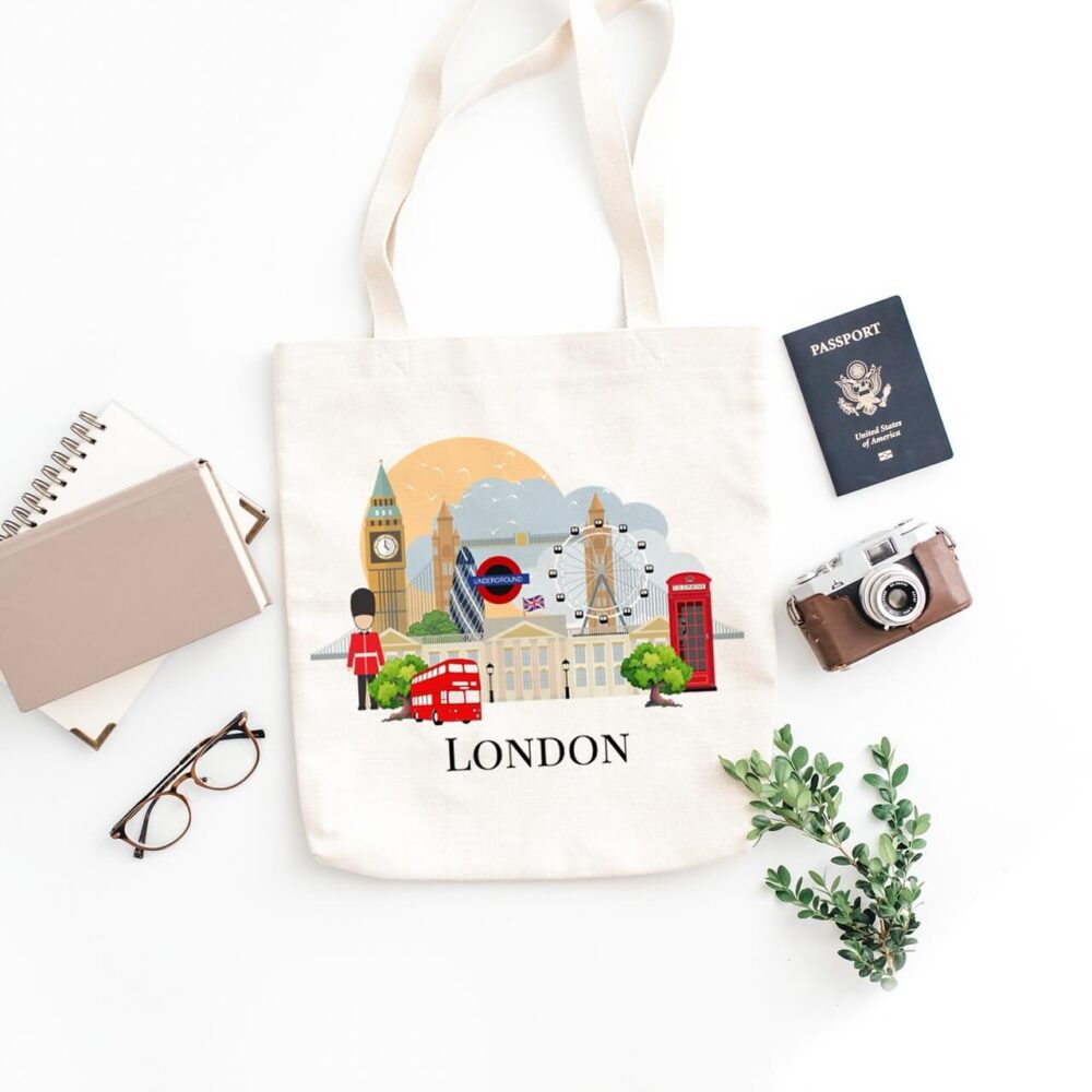 London Tote Bag