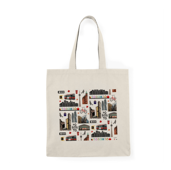 Toronto Pattern Tote Bag