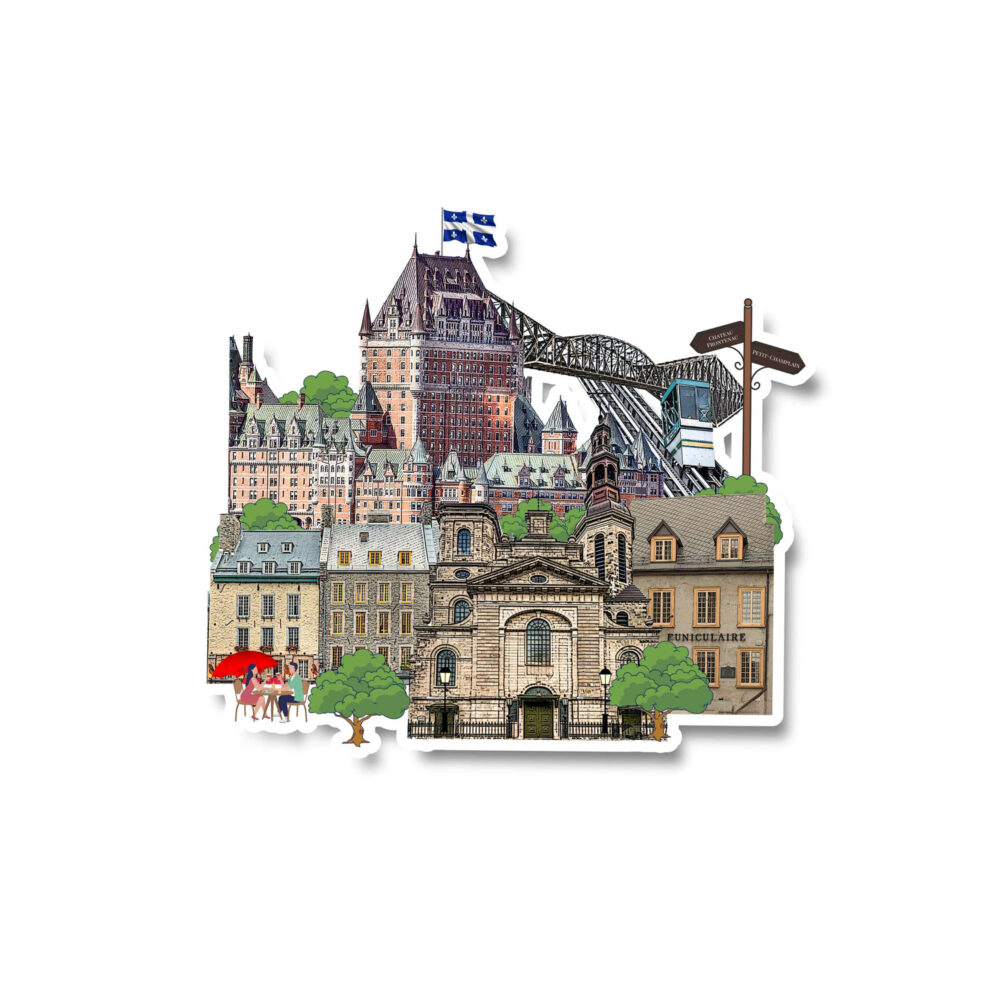 Quebec Sticker