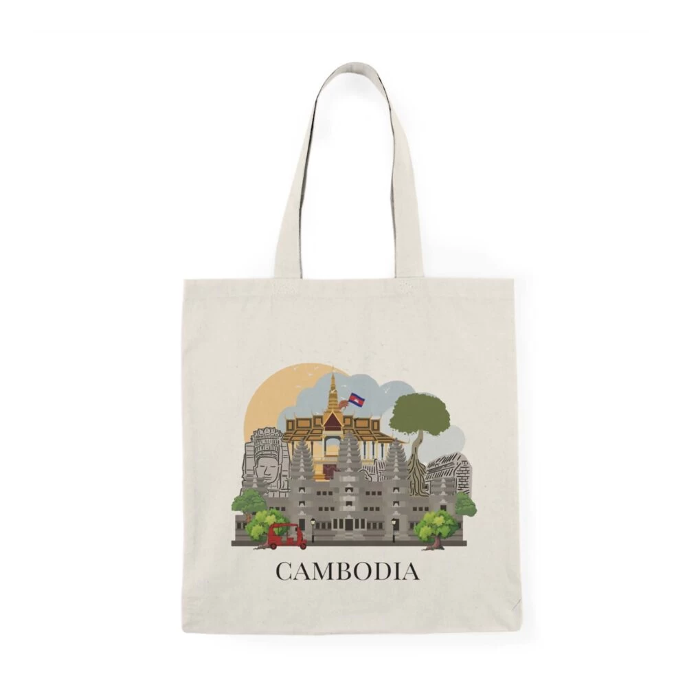 Cambodia Tote Bag