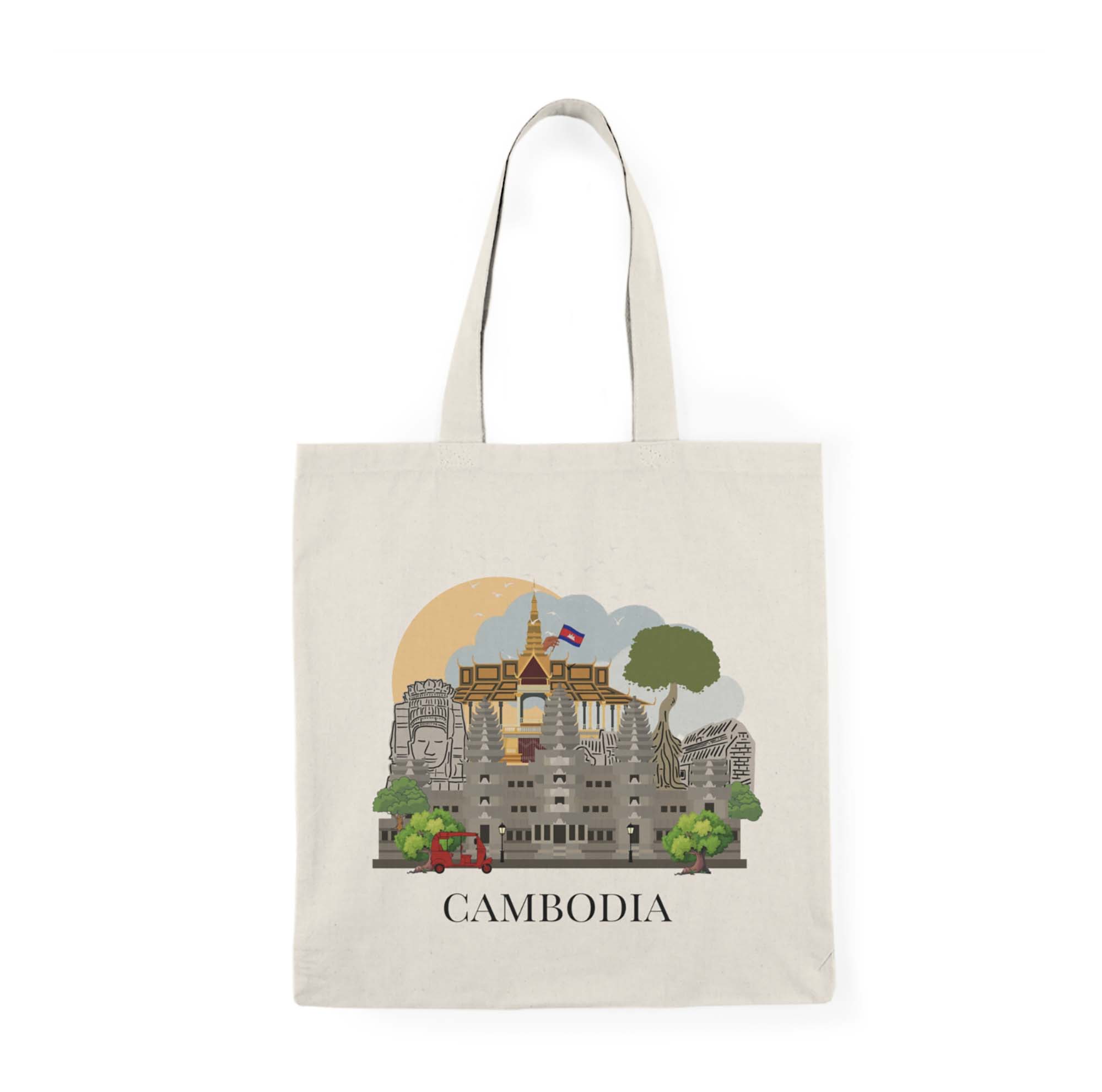 Cambodia Tote Bag