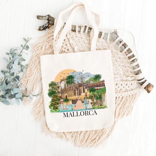 Mallorca Tote Bag - Image 3