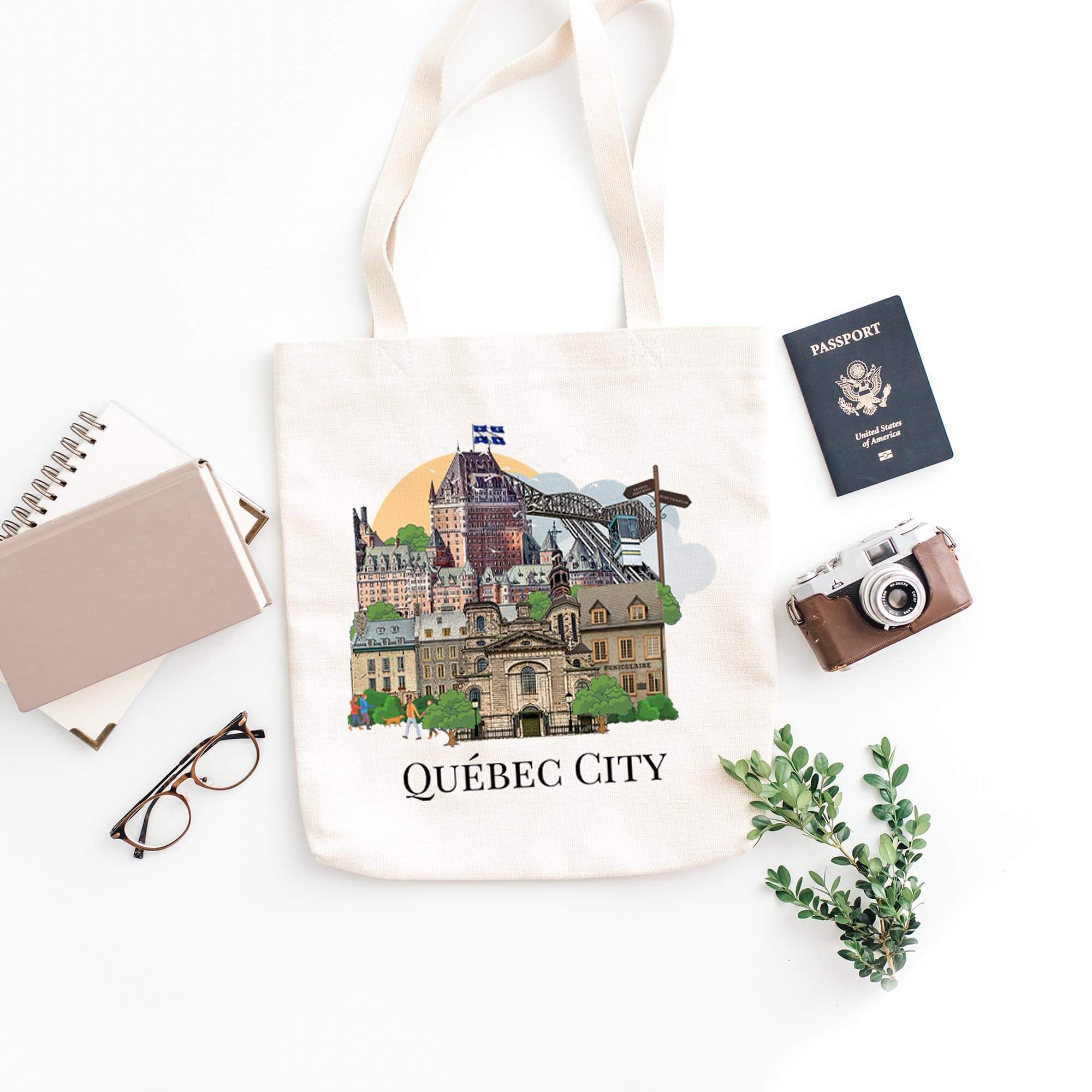 Quebec Tote Bag