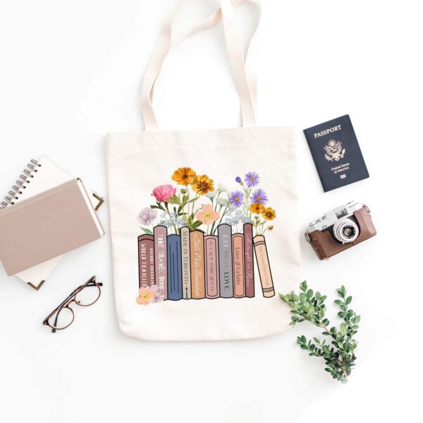 Travel Books Tote Bag - Image 2