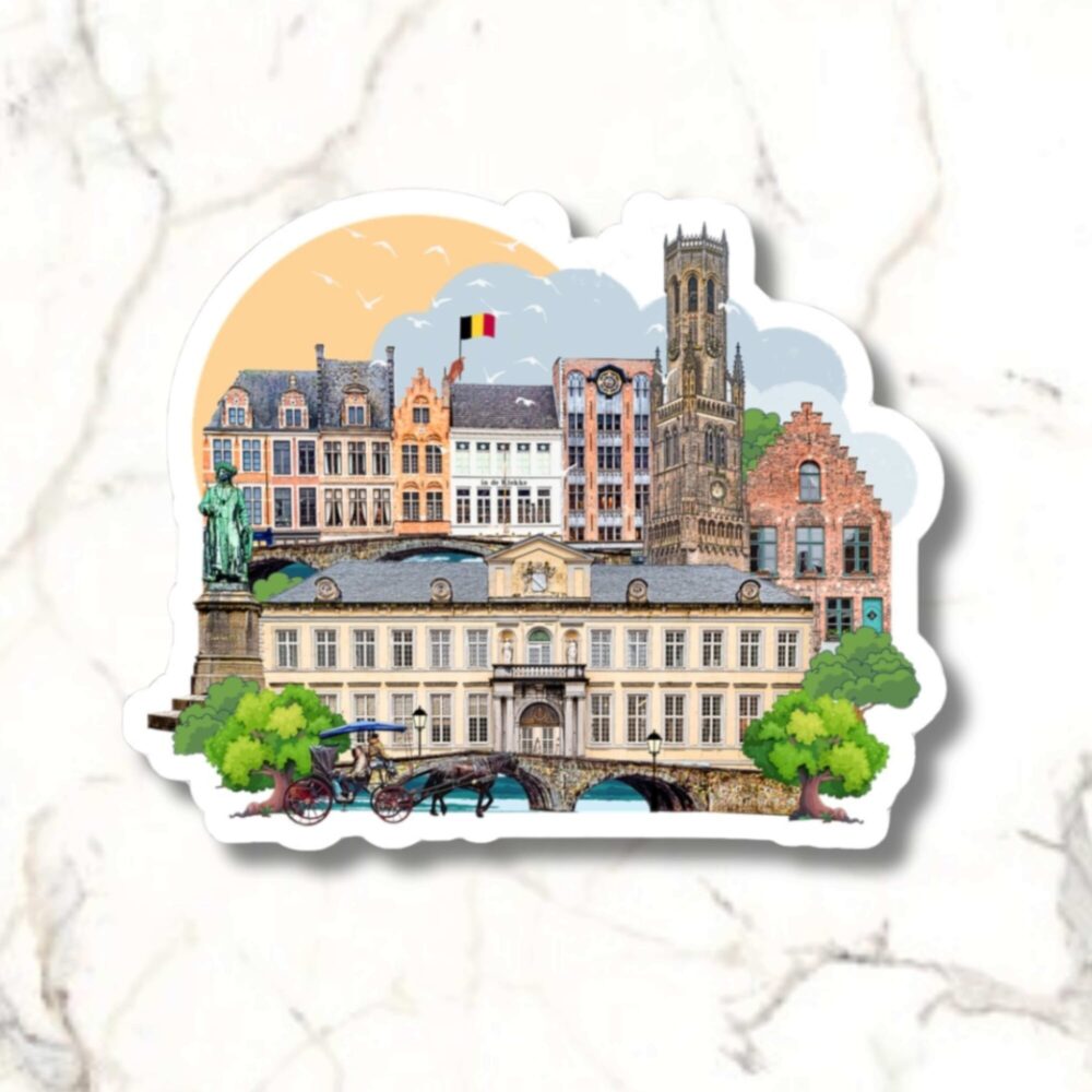 Bruges Sticker