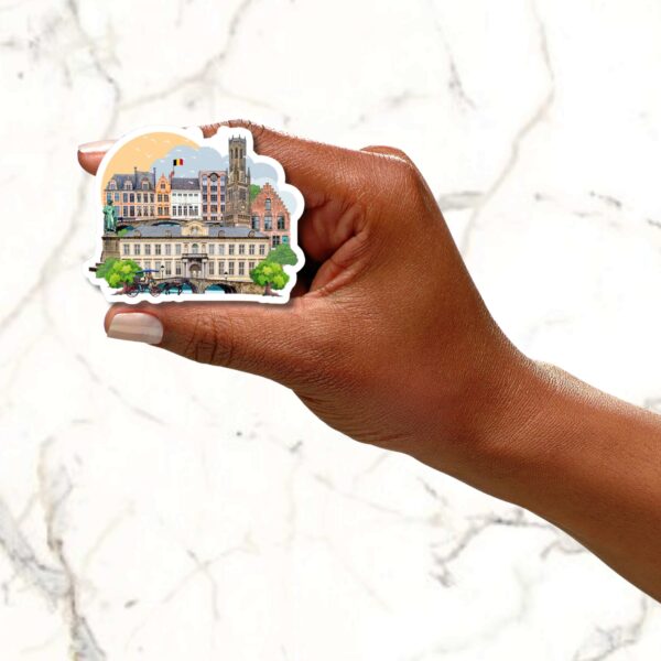 Bruges Landmark Sticker