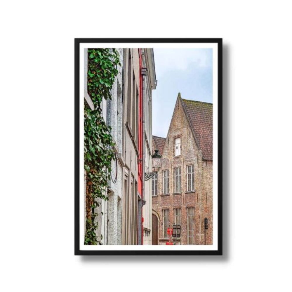 Bruges Architecture Print