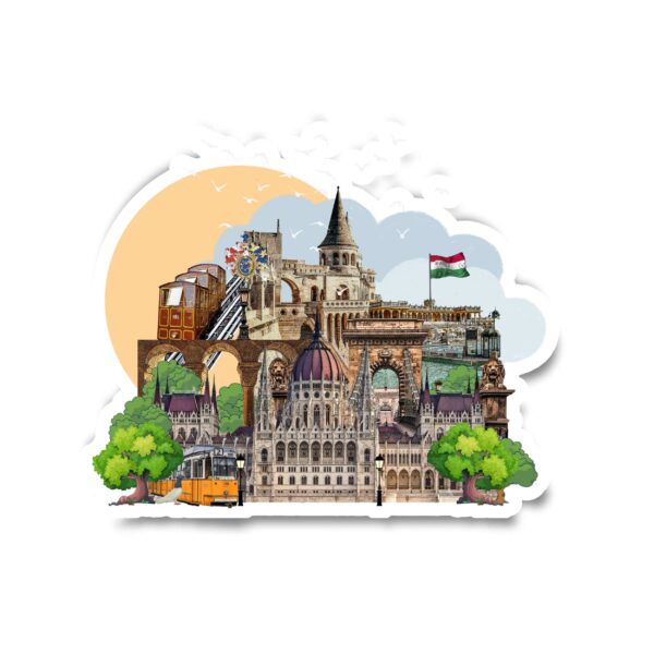 Budapest Landmark sticker