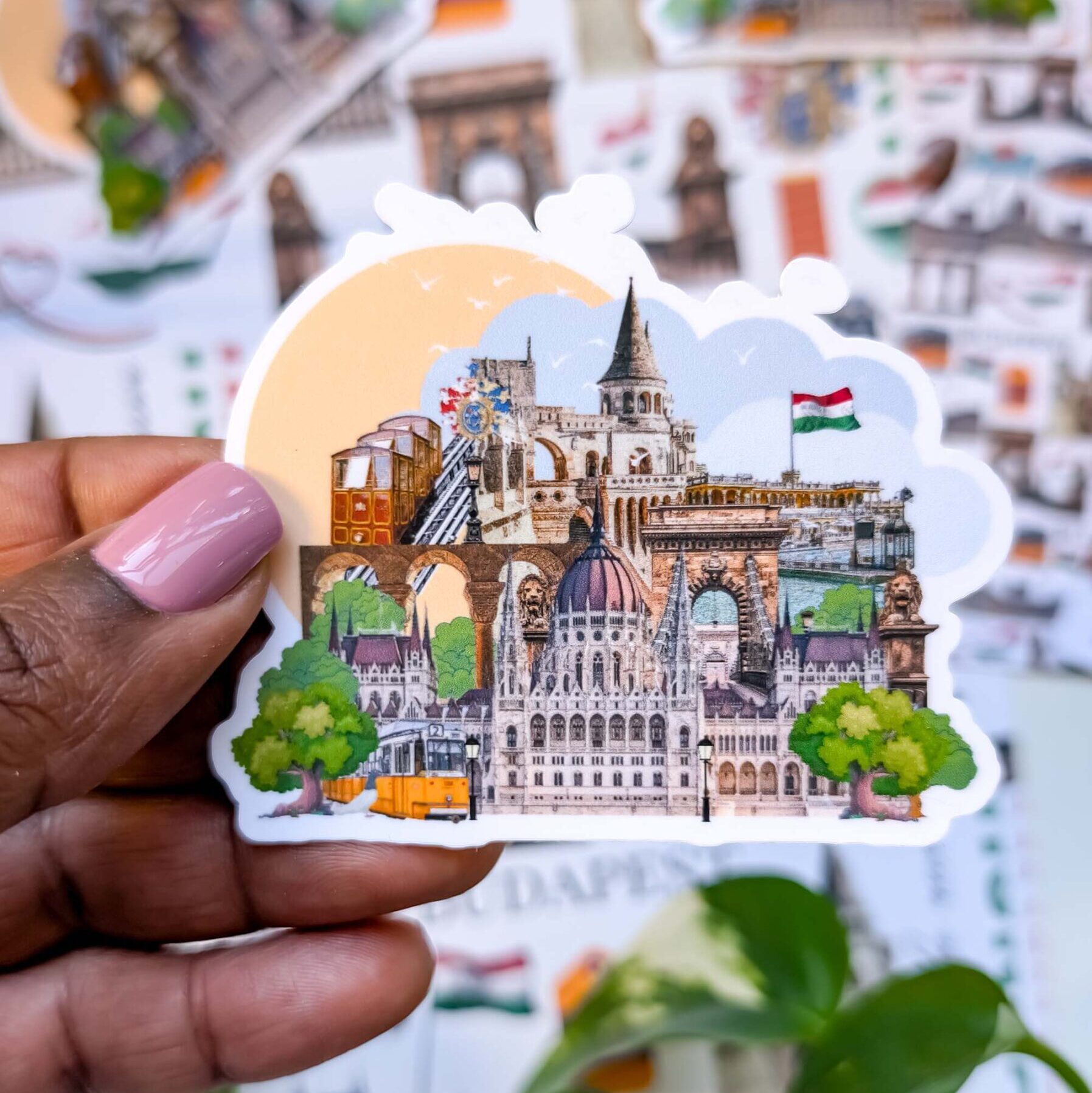 Budapest sticker