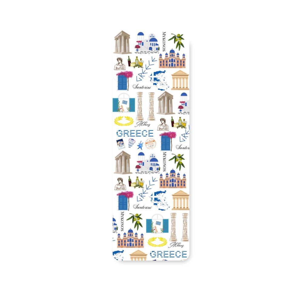 Greece Graphic bookmark