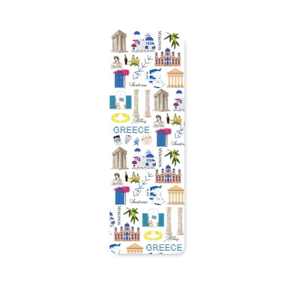 Greece Graphic bookmark