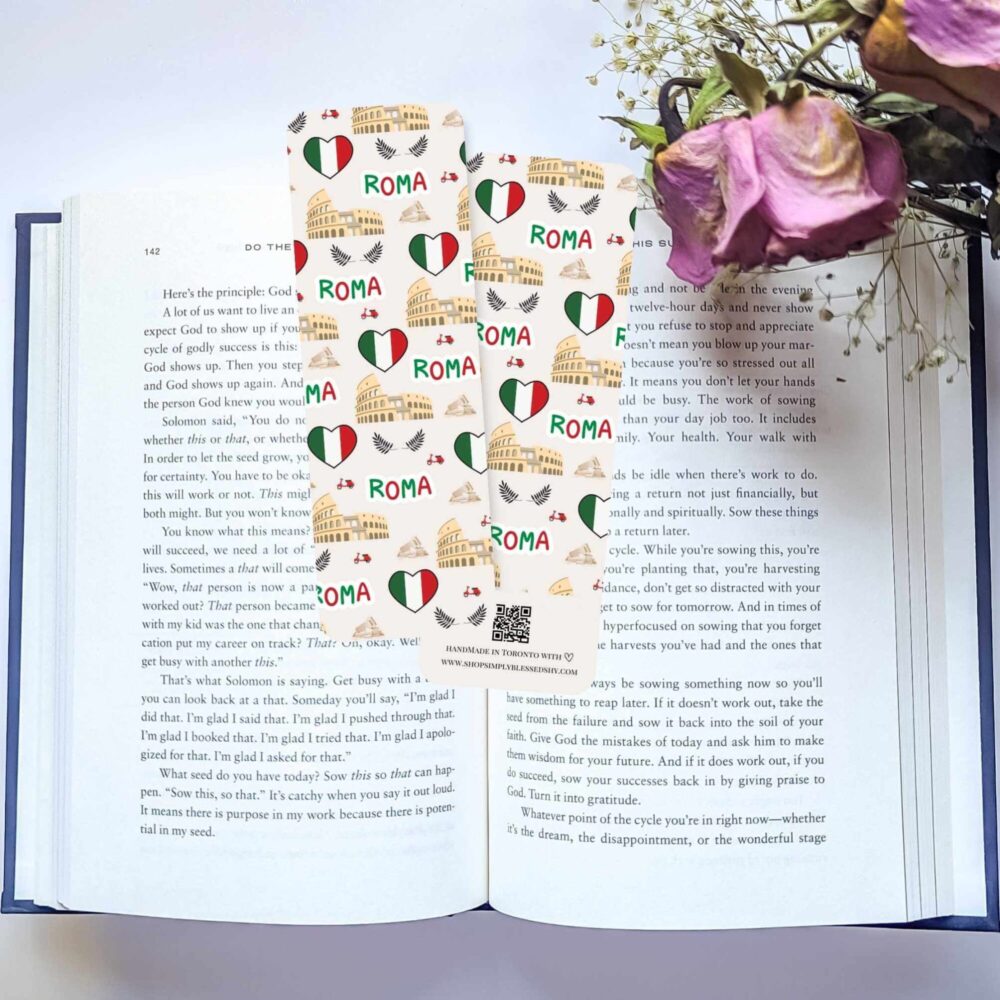 Rome Graphic bookmark