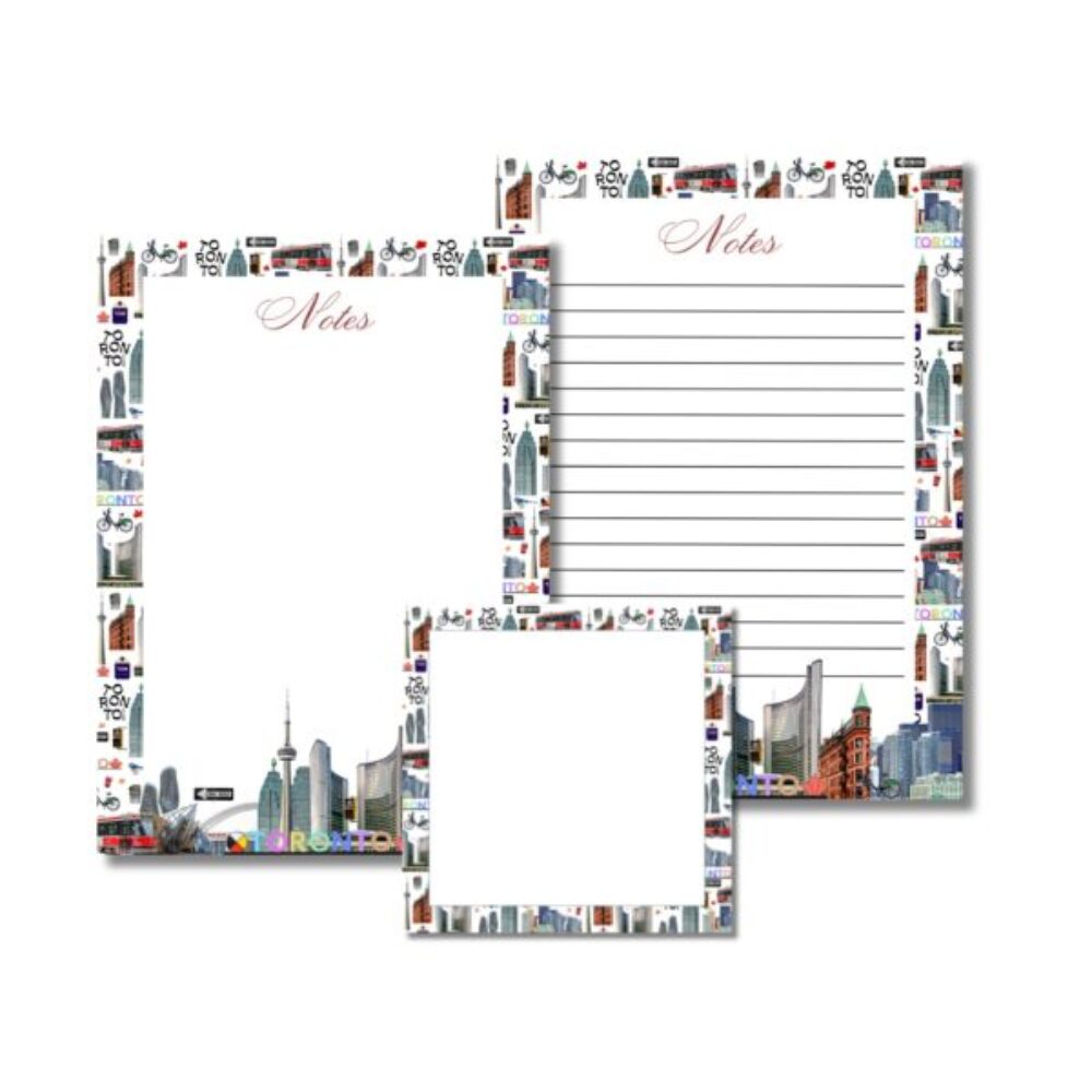 Toronto Notepad set Toronto Notepads