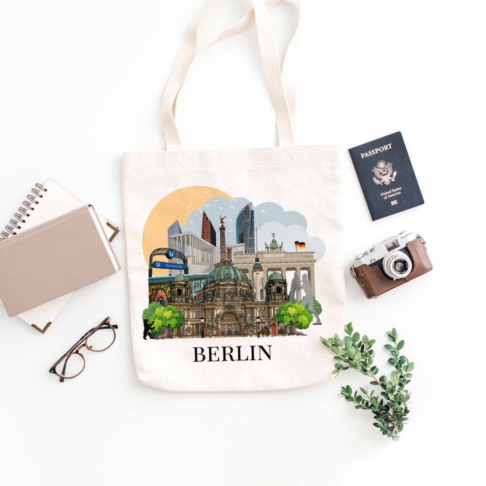 Berlin Tote Bag
