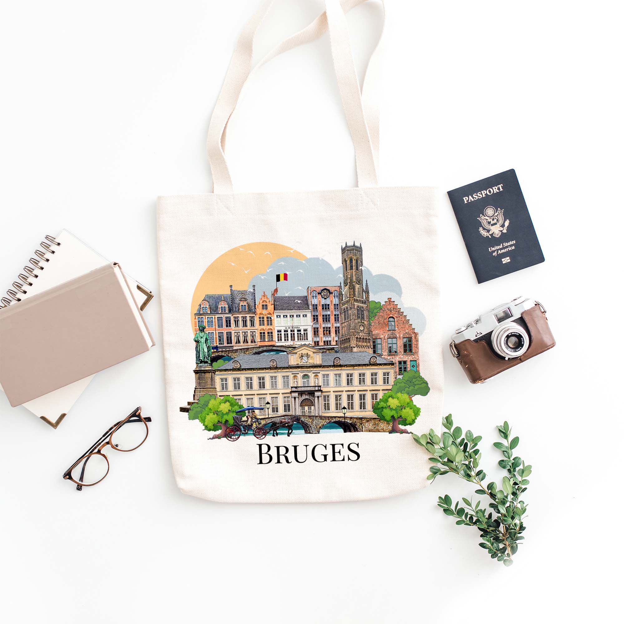 Bruges Tote Bag