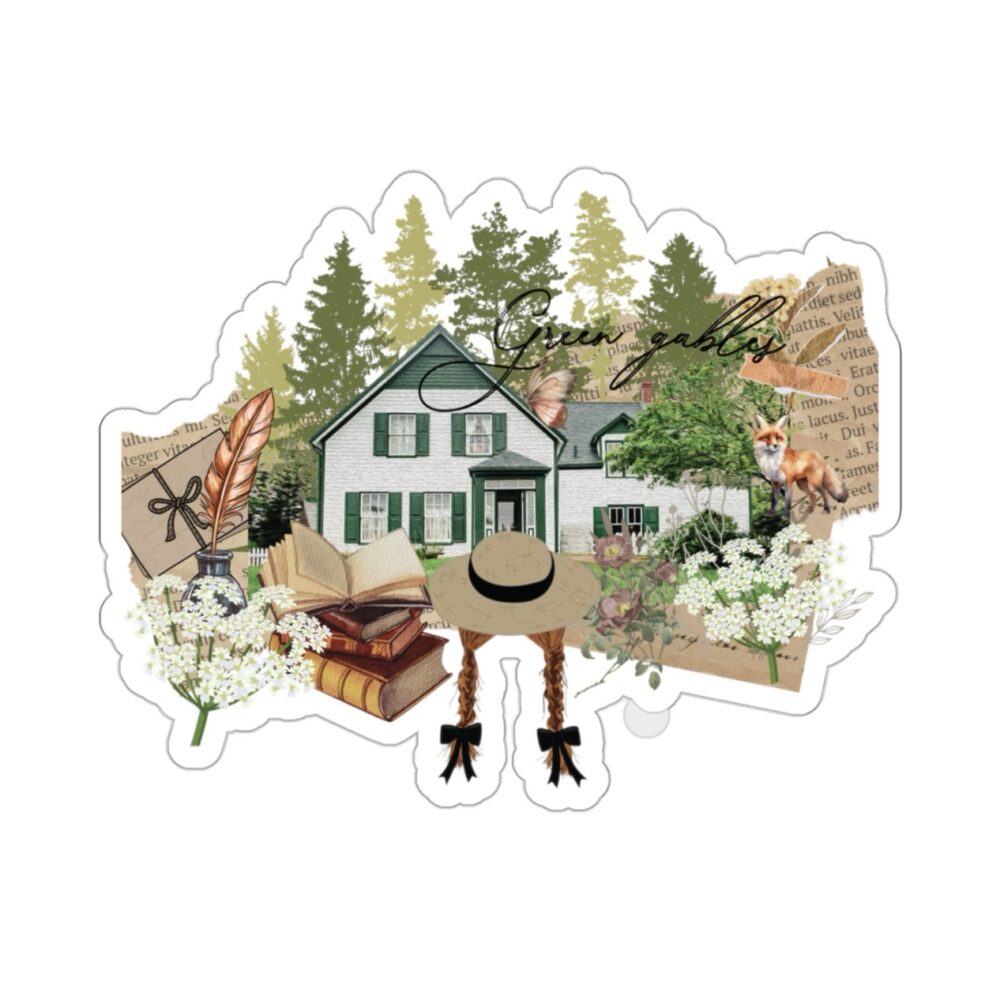 Anne of Green Gables Vintage Sticker