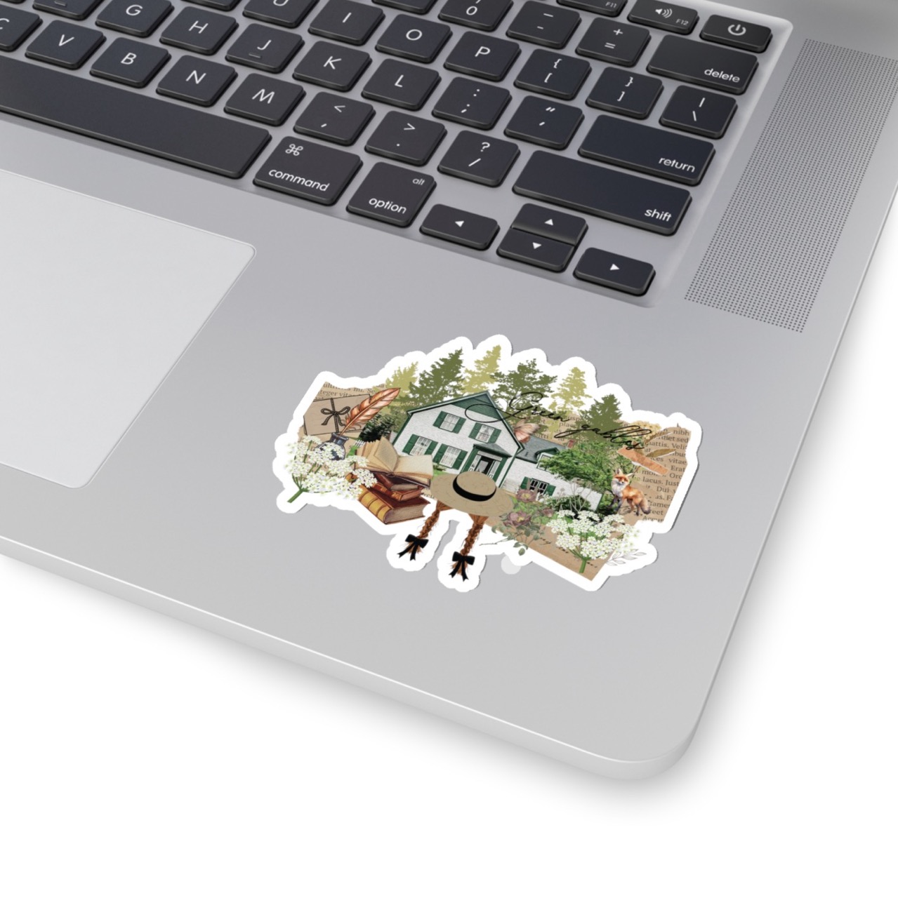 Green Gables vintage sticker